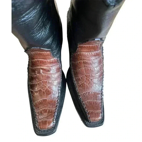 Doble R Exotic Leather Men's Cowboy & Western Boots size 6 / Mex 25 - Picture 4 of 6